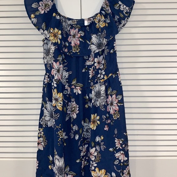 Xhilaration Floral Sun Dress Size Large - Picture 2 of 4